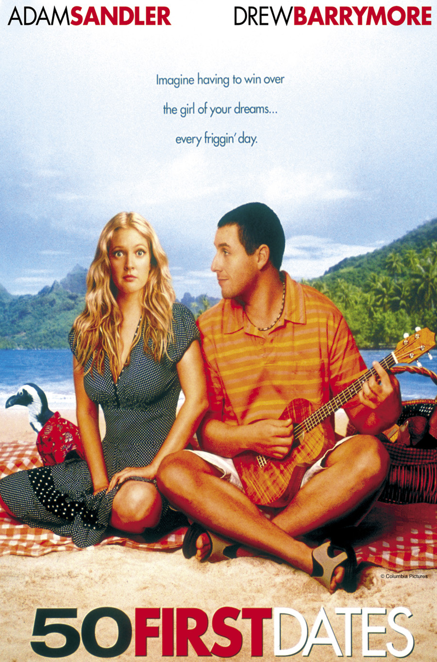 Displaying 13> Images For - 50 First Dates Cast...